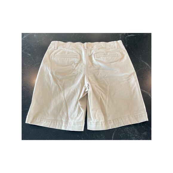 LOFT OUTLET Monroe Bermuda shorts khaki tan 8 - Picture 2 of 8